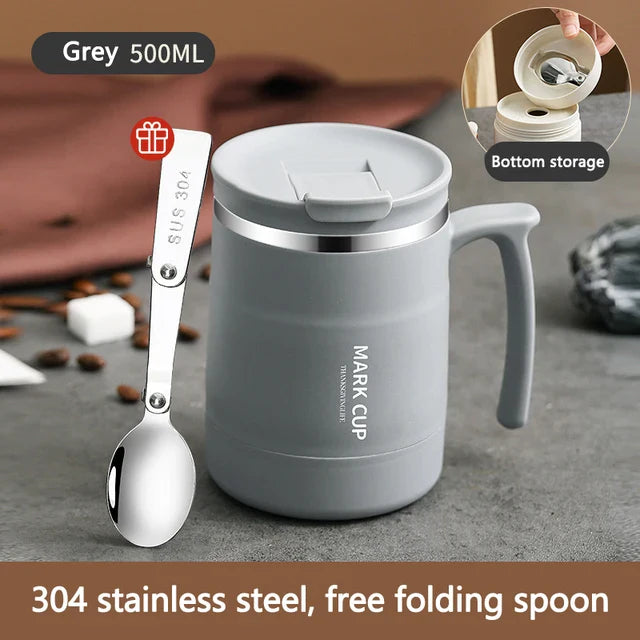 500ml Thermos Mug Stainless Steel