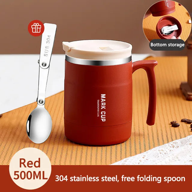 500ml Thermos Mug Stainless Steel