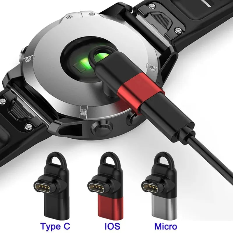 Charger Plug Type C/Micro USB/IOS To Charging Cable Adapter